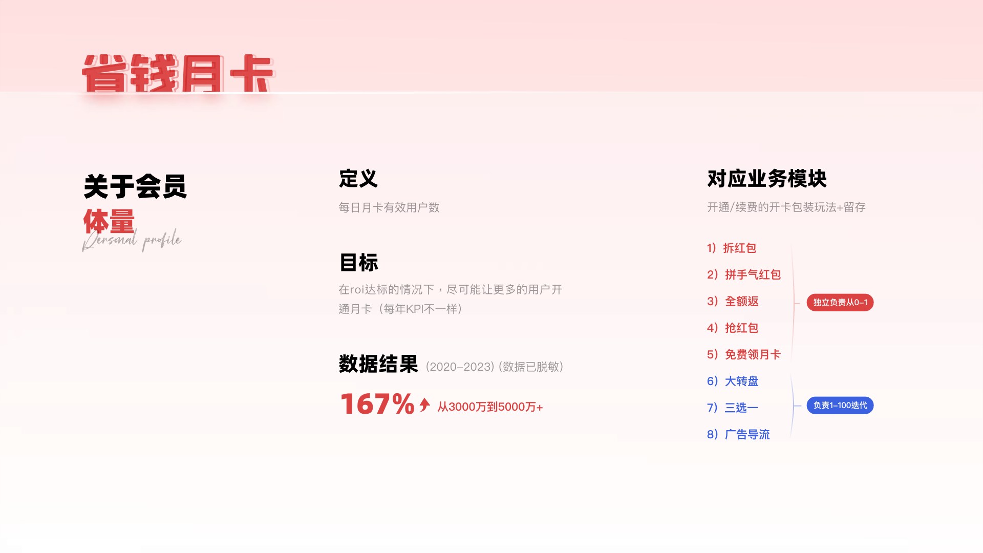拼多多省钱月卡第 5 页：3-5（会员体量） 1